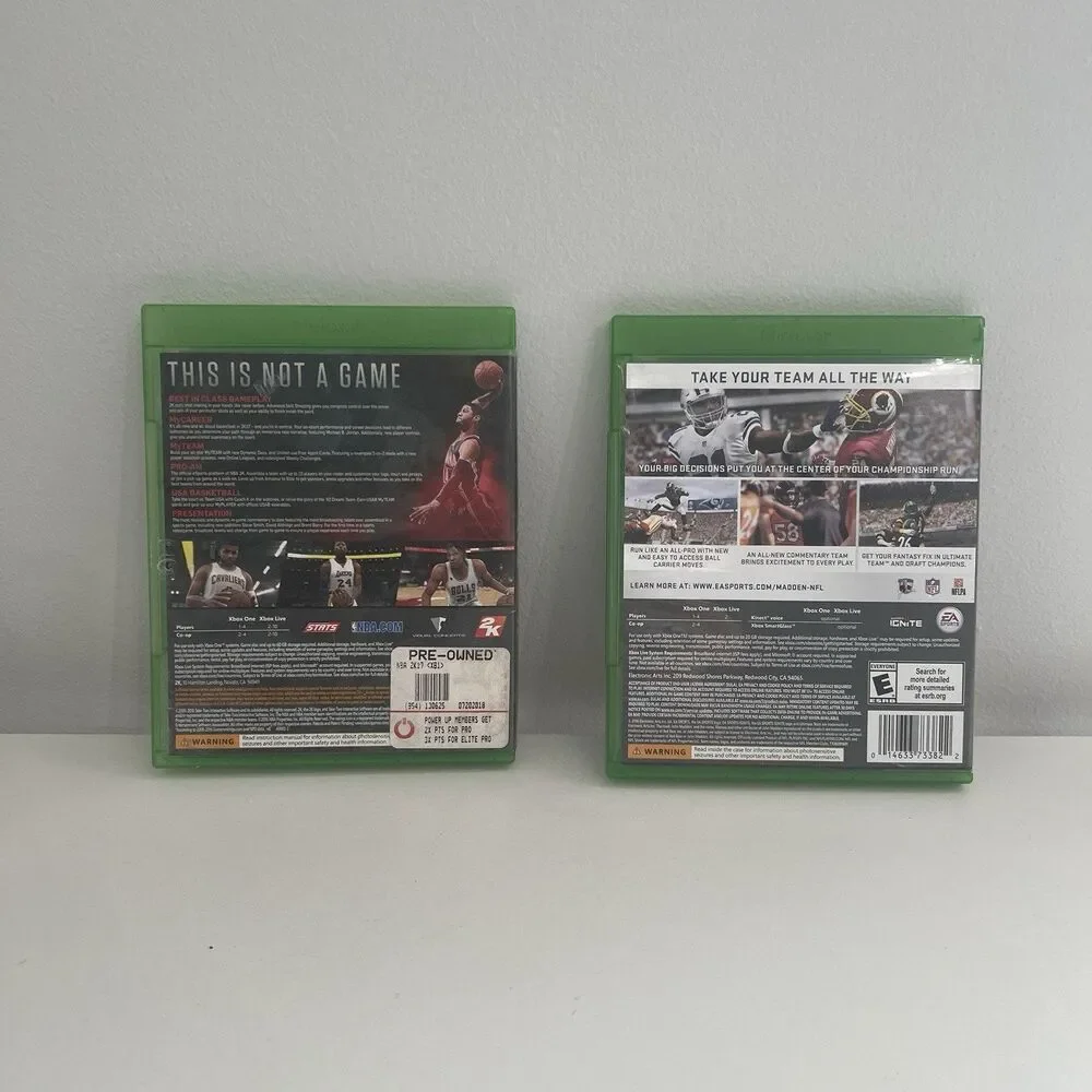 Xbox One Sports Bundle: NBA 2K17 & Madden NFL 17